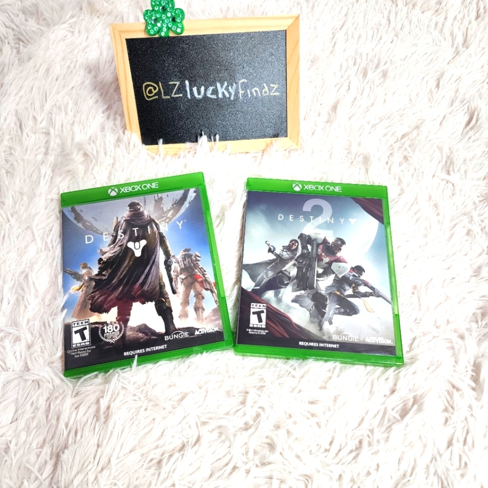 XBoxOne game called Destiny & Destiny 2/ Pre-owned EXCELLENT CONDITION